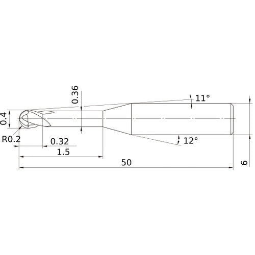 VF2XLBR0020N015S06 SOLID CARB EM