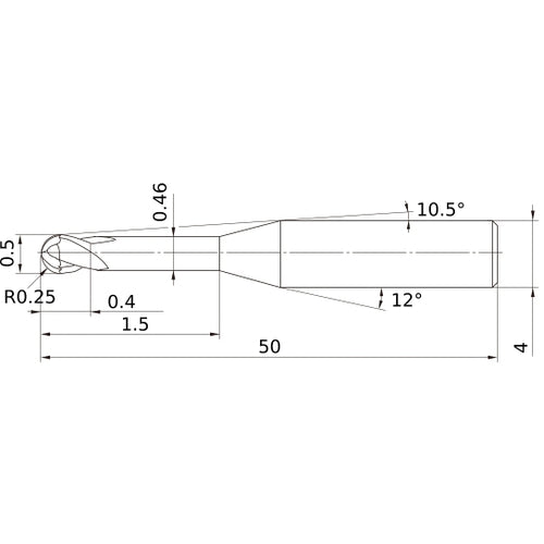 VF2XLBR0025N015S04 SOLID CARB EM
