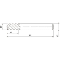 VF6MHVD1000 ENDMILL