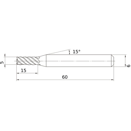 VFMDD0500 SOLID CARBIDE EM