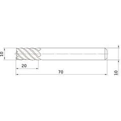 VFSDD1000 SOLID CARBIDE EM