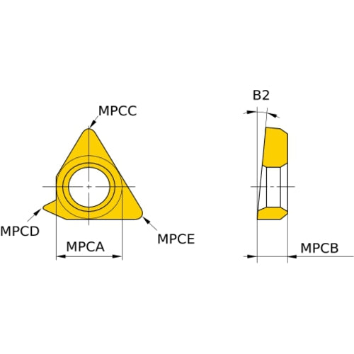 CTE43TP05 CARBIDE SPARE PART