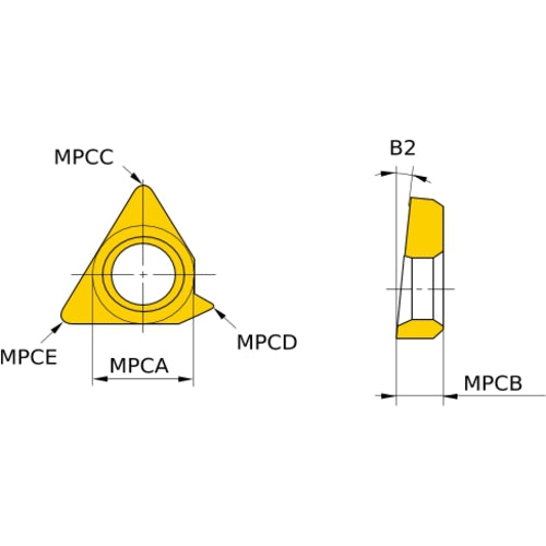 CTI43TN15 CARBIDE SPARE PART