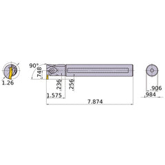 GYAL25R90B-D06 BORING BAR
