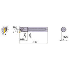 GYALUS12K90A-E06 BORING BAR