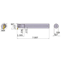 GYAR20Q90A-D06 BORING BAR