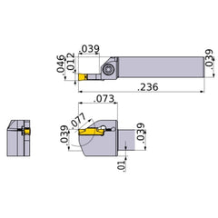 GYPLUS16D00-K25 TURNING HOLDER
