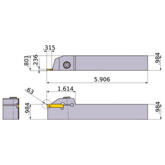 GYQL2525M00-J08 HOLDER