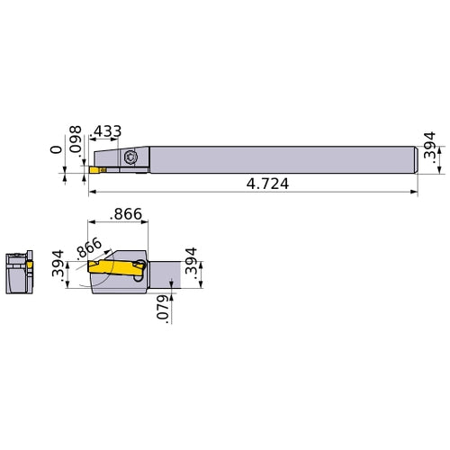 GYSL1010JX00-E11 TURNING HOLDER