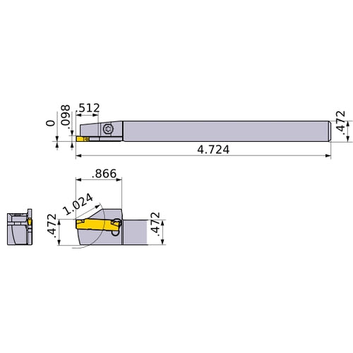 GYSL1212JX00-E13 TURNING HOLDER