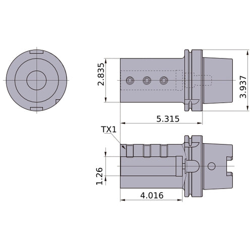 ‎H100TH-B32-135 HOLDER