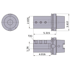 ‎H100TH-B32-135 HOLDER
