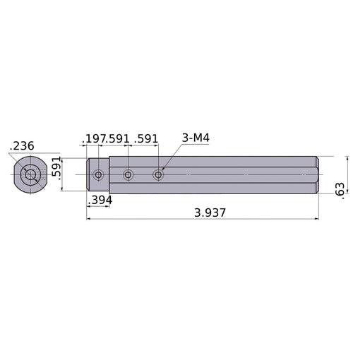 RBH1660N BORING BAR