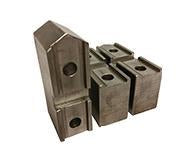 Pointed Chuck Jaws - Square Serrated Key Type - Chuck Size 10" to 12" inches - Part #  SP-12405AP - Eagle Tool & Supply