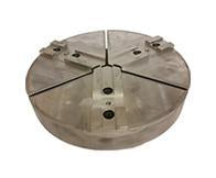 Round Chuck Jaws - Square Serrated Key Type - Chuck Size 10" to 12" inches - Part #  RSP-12200CI - Eagle Tool & Supply