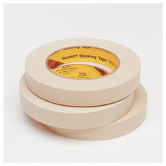 3M High Performance Masking Tape 232 Tan 12 mm × 55 m 6.3 mil - Eagle Tool & Supply