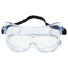 ‎3M 334 Splash Safety Goggles Anti-Fog 40661-00000-10 Clear Anti Fog Lens - Eagle Tool & Supply