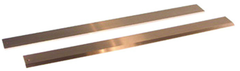 #SE24SSHD - 24" Long x 2-1/16" Wide x 17/64" Thick - Stainless Steel Straight Edge - No Bevel; No Graduations - Eagle Tool & Supply