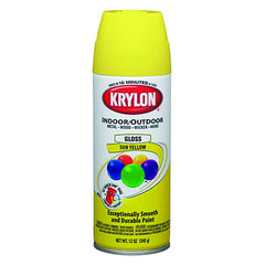 Interior/Exterior Industrial Maintenance Paint Sun Yellow - Eagle Tool & Supply