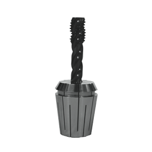 ER-16 Tap Collet - Tap Size #8 - Part #  16-168-RA-LY - Eagle Tool & Supply