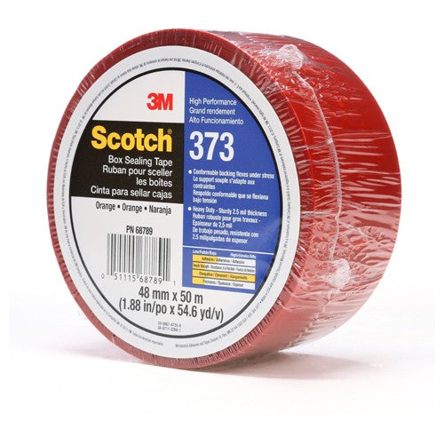 Scotch Box Sealing Tape 373 Orange 48 mm × 50 m - Eagle Tool & Supply