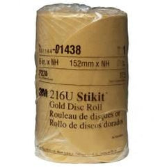 6 - P220 Grit - 236U Disc Roll - Eagle Tool & Supply