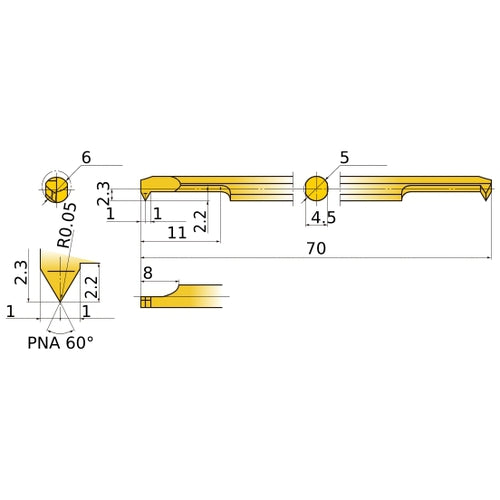 CT0511RS-M8 VP15TF BORING BAR