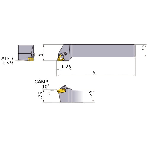 MMTER-124 TURNING HOLDER