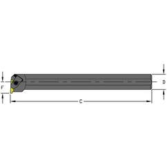 S16R NEL3 Steel Boring Bar - Eagle Tool & Supply