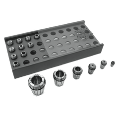 ER-20 Collet Tray - Part #  SIE-SAER-20-40 - Eagle Tool & Supply
