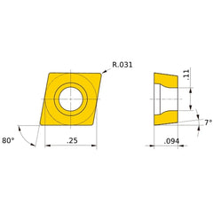 CCMT21.52MM MP7035 INSERT