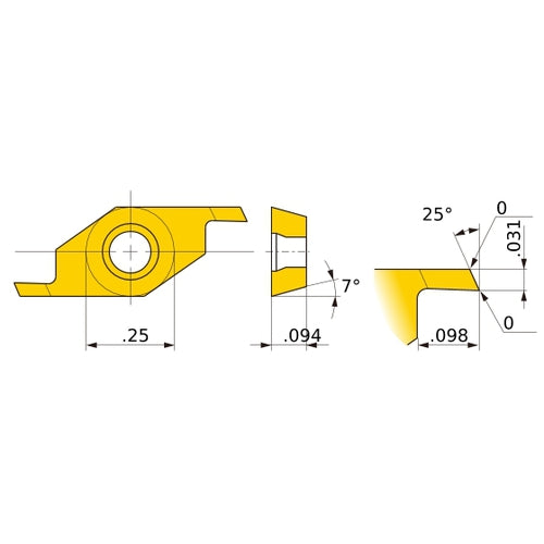 CSVTC0850R-B VP15KZ INSERT