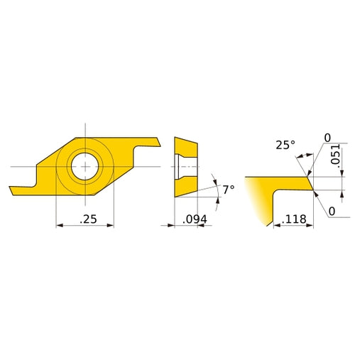 CSVTC1360R VP15KZ INSERT