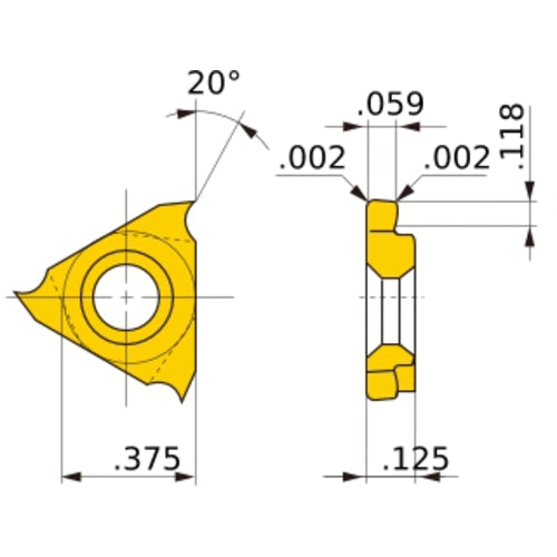 GTBT15030V5L-U VP15TF INSERT