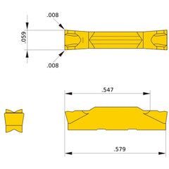 GY2M0150C020N-GM NX2525 GY INSERT