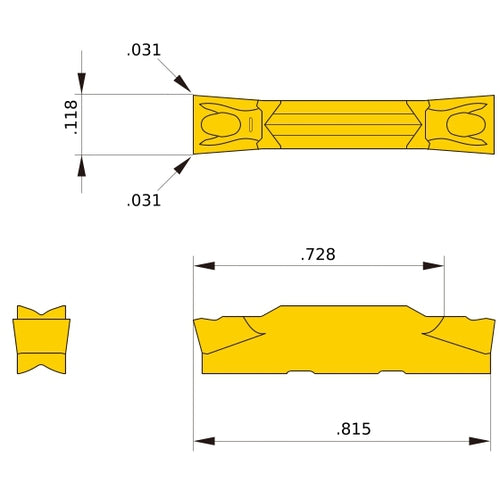 GY2M0300F080N-MM NX2525 GY INSERT