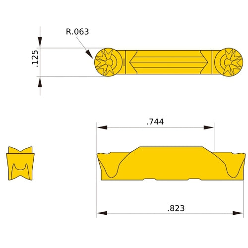 GY2M0318F159N-BM NX2525 GY INSERT