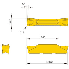 GY2M0500H040L05-GM VP20RT GY INSERT