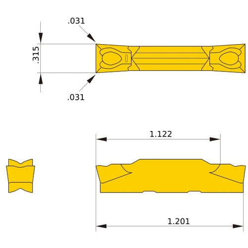 GY2M0800K080N-MS VP20RT GY INSERT