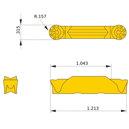 GY2M0800K400N-BM MY5015 GY INSERT