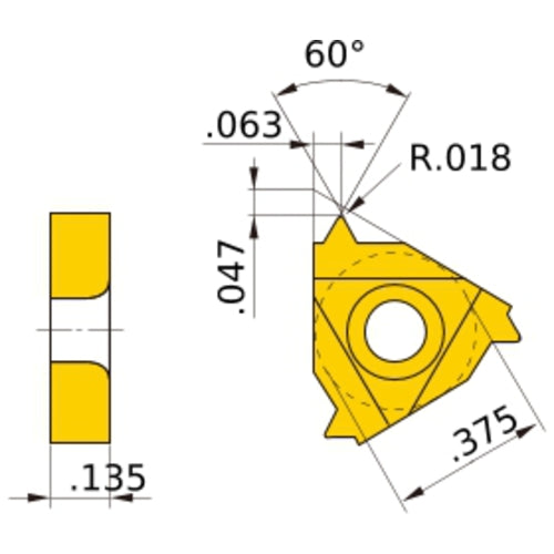 MMT16ER300ISO VP10MF INSERT