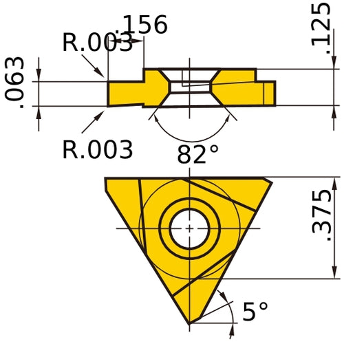 TNMC32NGR063 UP20M INSERT