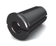 Type DD Tool Holder Bushings - Part #  TBDD-25-0625 - (OD: 2-1/2") (ID: 5/8") (# of Holes: 2 & Hole Size: 1-1/4") (Center Hole Distance: 1-3/4"   &   Shoulder to Center of First Hole: 7/8") (Length Under Head: 4") - Eagle Tool & Supply