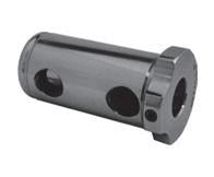 Type LB Tool Holder Bushings - Part #  TBLB-15-0375-B - (OD: 1-1/2") (ID: 3/8") (Head Thickness: 3/8") (Center Hole Distance: 1-1/4"   &   Shoulder to Center of First Hole: 1/2"   ) (Length Under Head: 3-1/8") - Eagle Tool & Supply