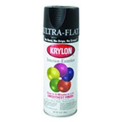 Interior/Exterior Industrial Maintenance Paint Ultra Flat Black - Eagle Tool & Supply