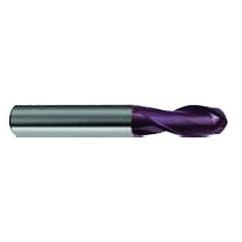 3/4" Dia. - 5 OAL - 30 Helix Super-A CBD Ball Nose EM - 2 FL - Eagle Tool & Supply
