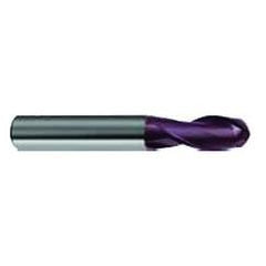 3/4" Dia. - 5 OAL - 30 Helix Super-A CBD Ball Nose EM - 2 FL - Eagle Tool & Supply