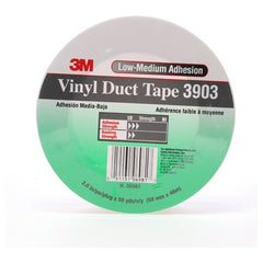 3M Vinyl Duct Tape 3903 White 2″ × 50 yd 6.5 mil 2 Individually Wrapped Conveniently Packaged - Eagle Tool & Supply