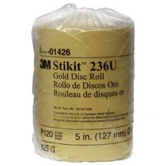 5 - P120 Grit - 236U Disc Roll - Eagle Tool & Supply