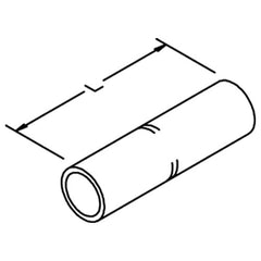 3M Scotchlok Copper Standard Barrel Connector 10002 up to 35 kV 4 AWG Gray - Eagle Tool & Supply